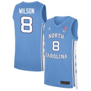 Caleb Wilson #8 North Carolina Tar Heels Blue Men's Basketball Jersey | March Madness Game-Ready Replica Collection 91Rx7DC6