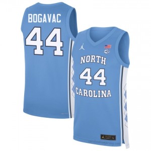 UNC Luka Bogavac #44 Blue College Jersey | Premium On-Court Men's Basketball Fan Gear 65J34UDr