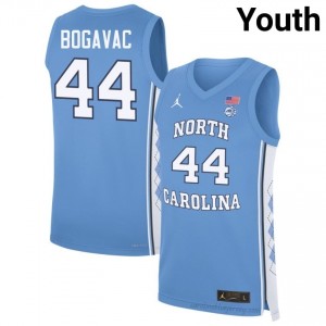 Luka Bogavac UNC Tar Heels #44 Blue Youth NCAA Basketball Jersey | Official Team Replica Apparel 18c145Ff
