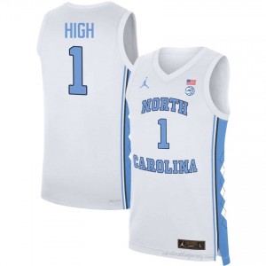 North Carolina #1 Zayden High White Jersey | Men's High School Basketball Game-Ready Gear 56ru5xu7